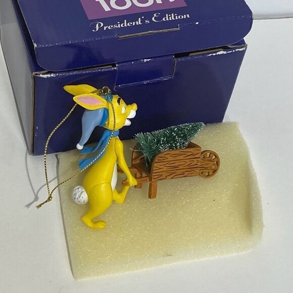 Grolier President's Edition Disney's Winnie the Pooh Rabbit Christmas Ornament - Picture 2 of 7